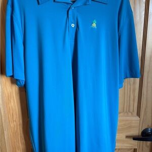 Chubbies Vibrant Blue Polo Shirt